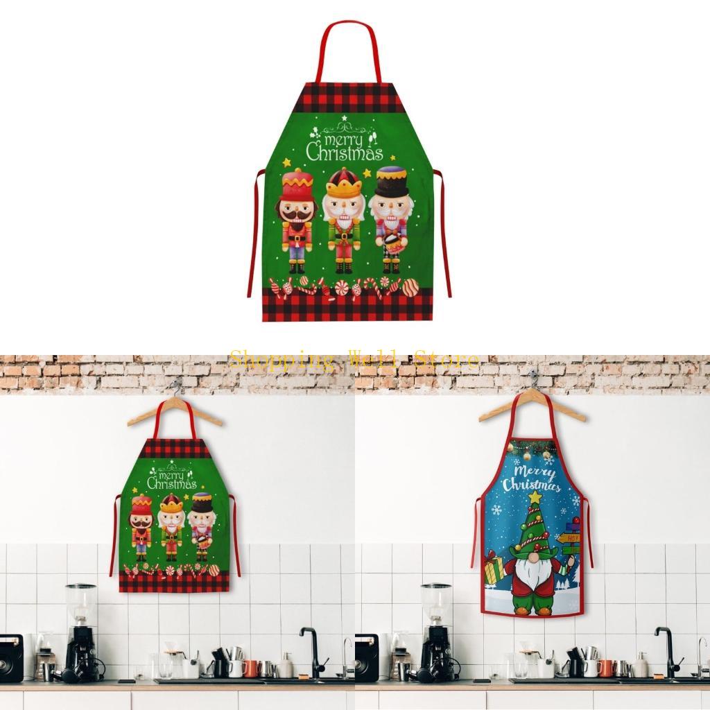 Home Cooking Show - KX4B Festive Christmas Apron for Family