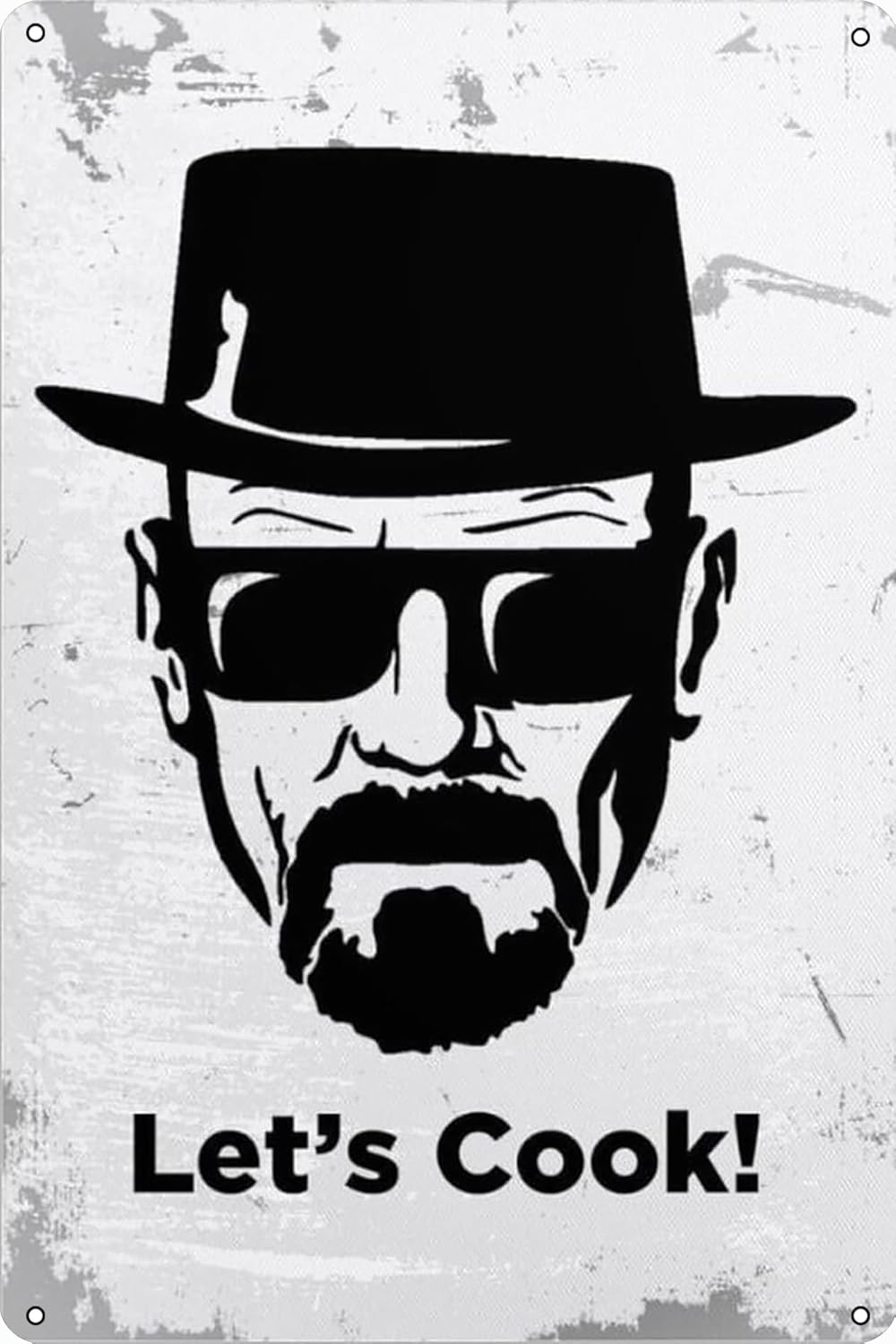 Home Cooking Show - Placa de Metal Vintage Heisenberg Lets