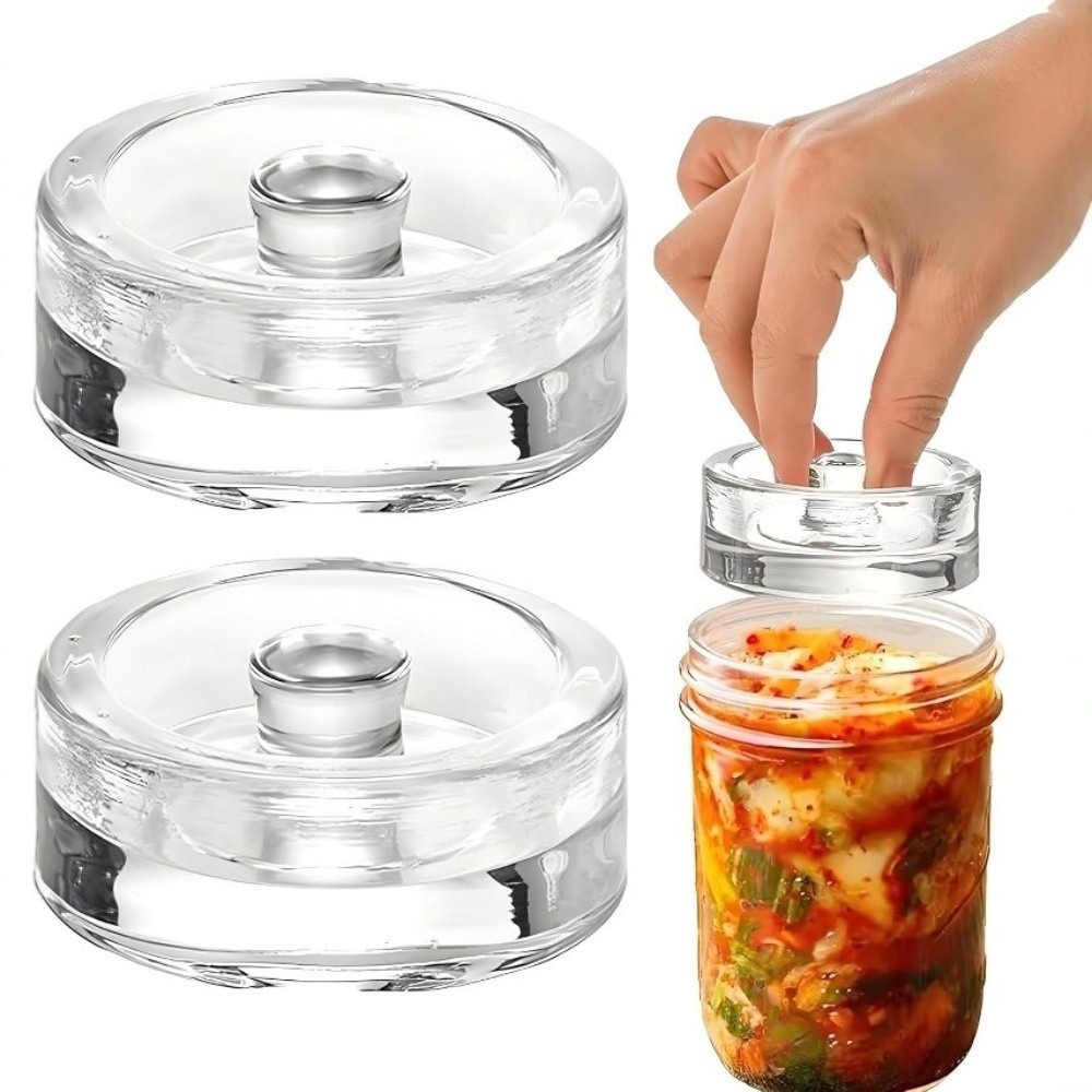 1/2/4 Peças Pesos de Vidro Tra - Fermentation Crock avaliação e preço