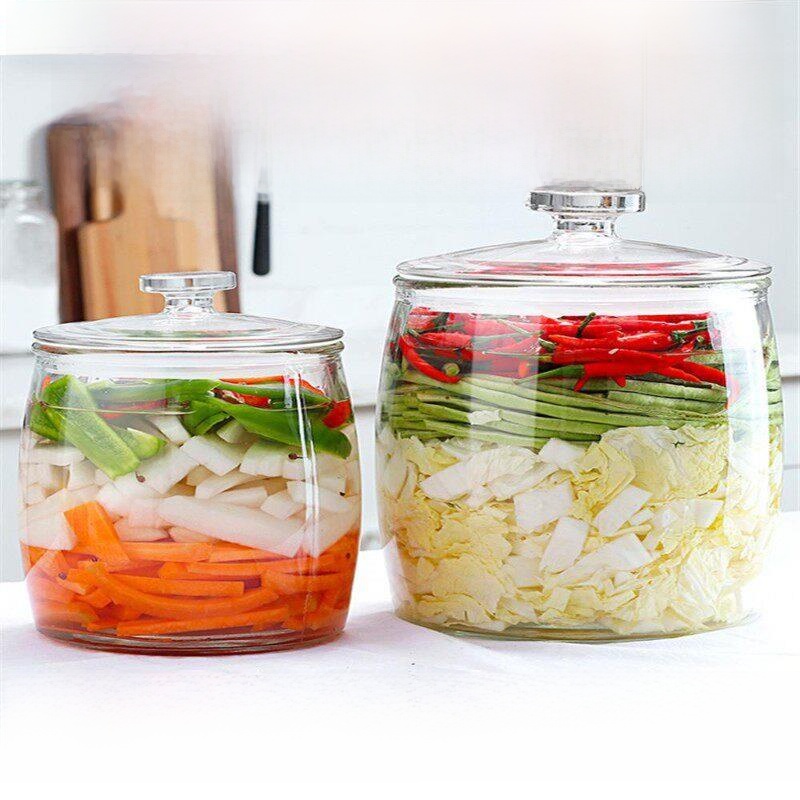 Pote de Vidro Extra Grosso par - Fermentation Crock avaliação e preço